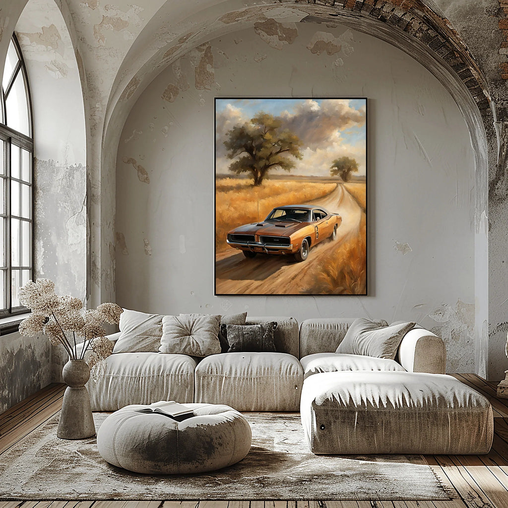 1969 RT Charger Power - Country Edition | Poster Canvas