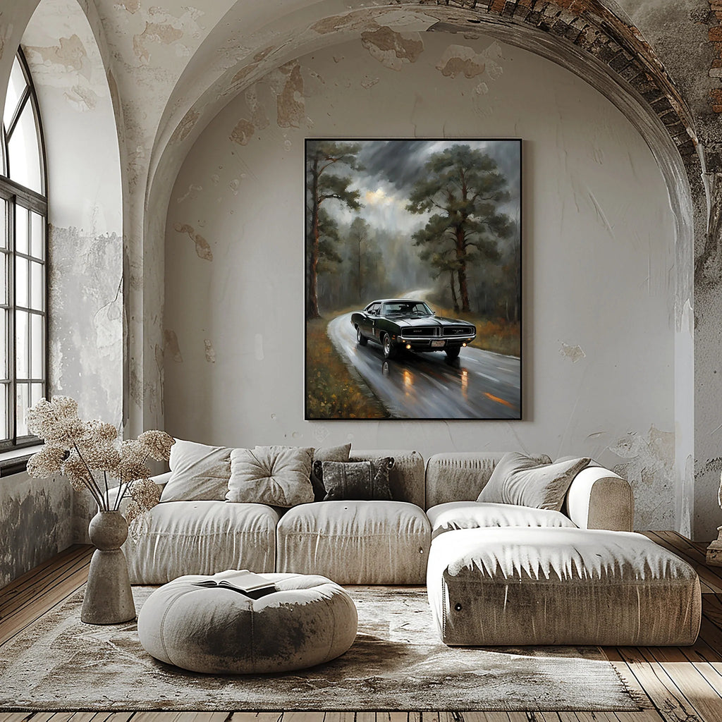 1969 RT Charger Power - Forest Edition | Poster Canvas