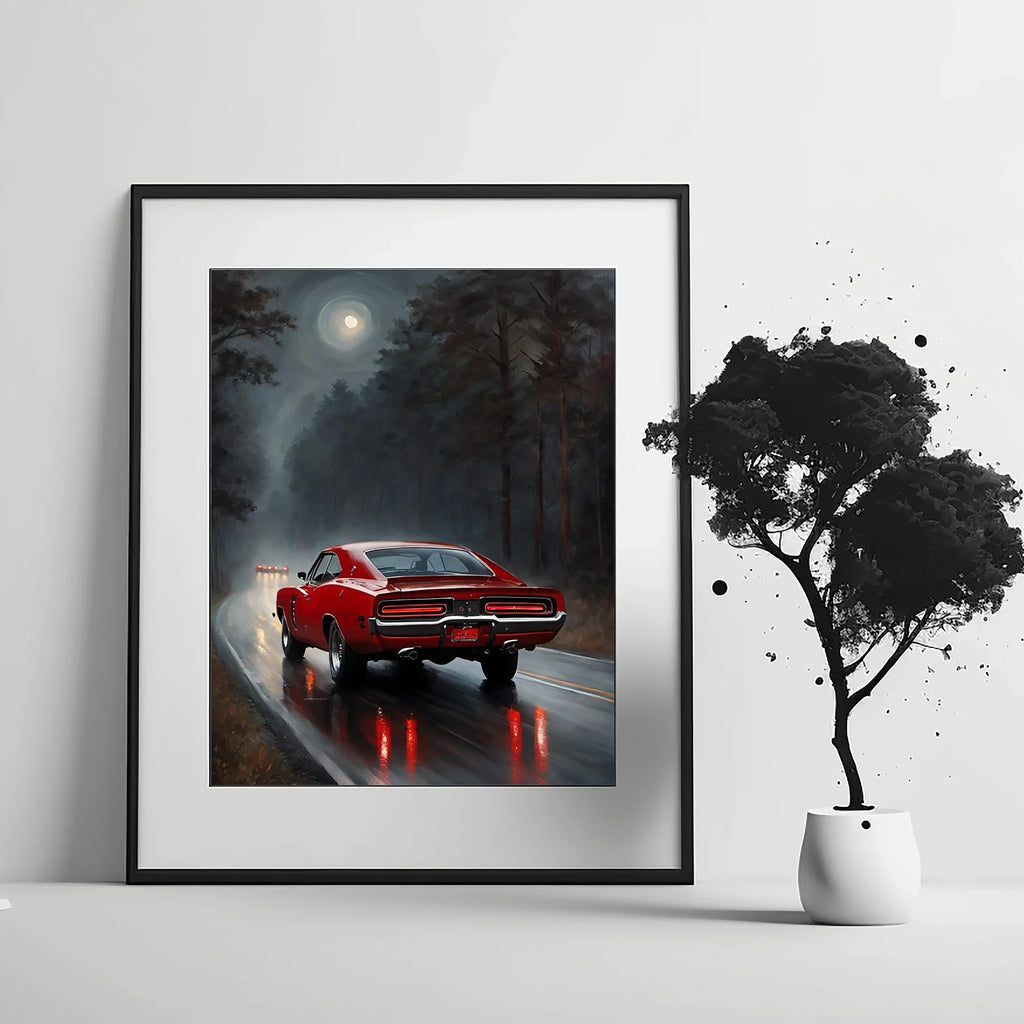 1969 RT Charger Power - Night Edition | Poster Canvas