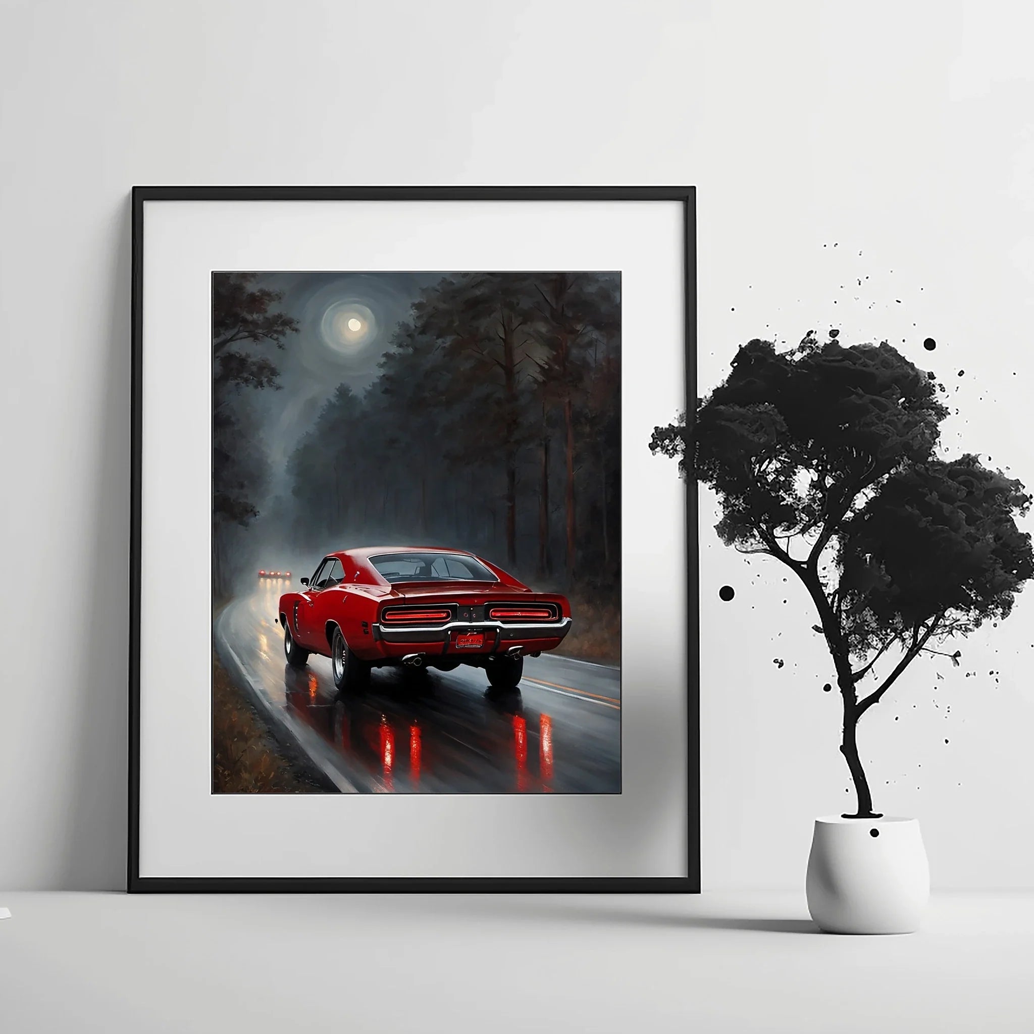 1969 RT Charger Power - Night Edition | Poster Canvas