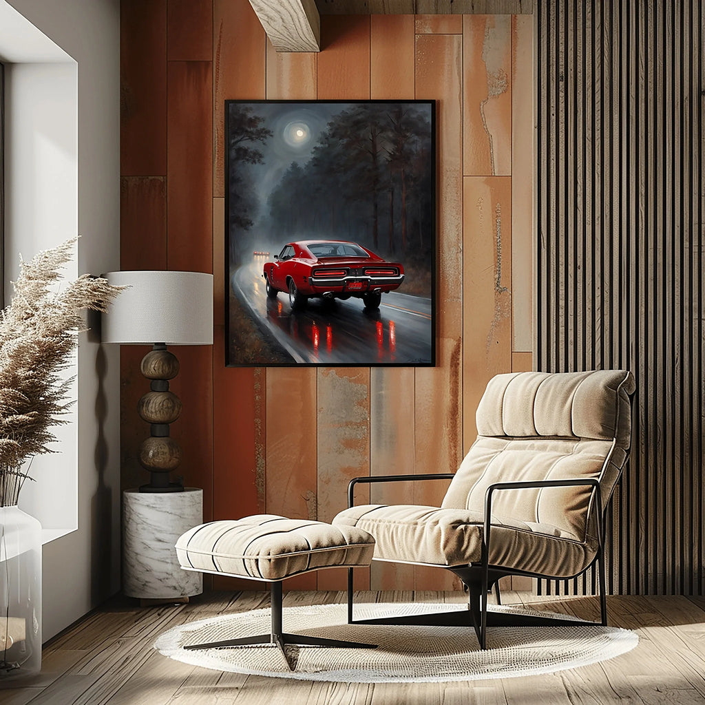 1969 RT Charger Power - Night Edition | Poster Canvas