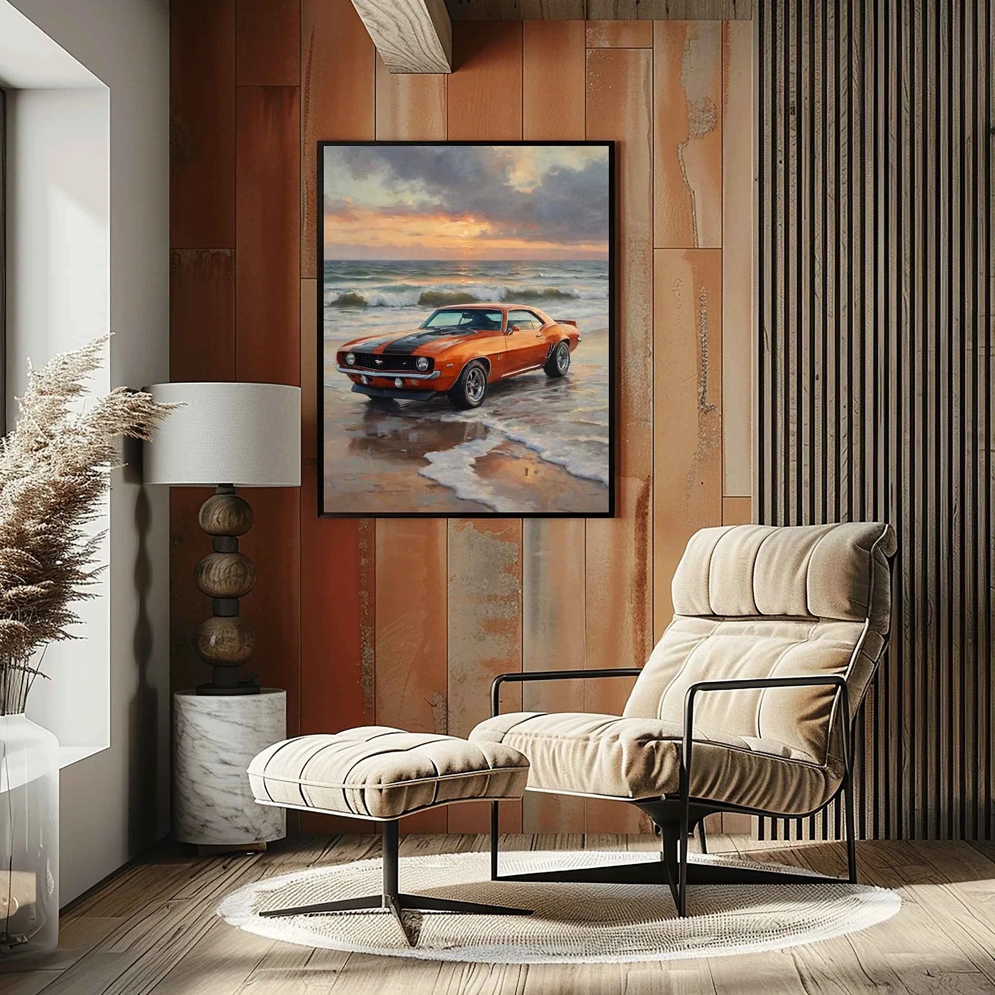 1969 Z28 Power Edition - Coastal Edition | Poster Canvas