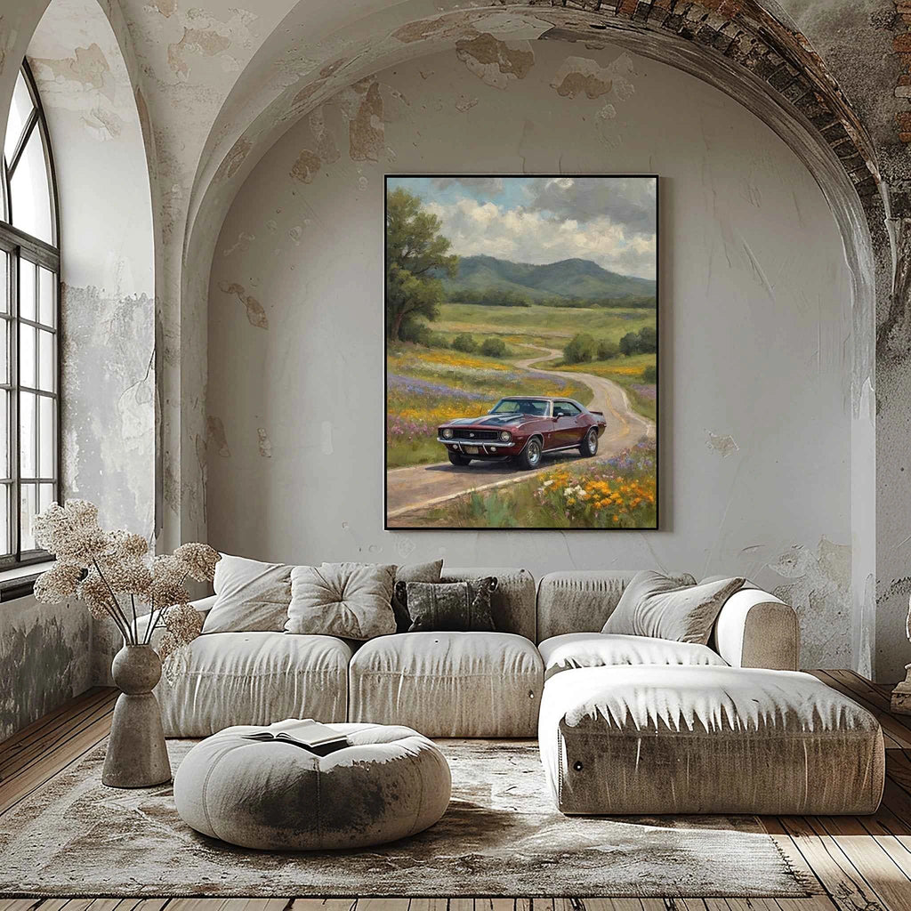 1969 Z28 Power Edition - Country Edition | Poster Canvas