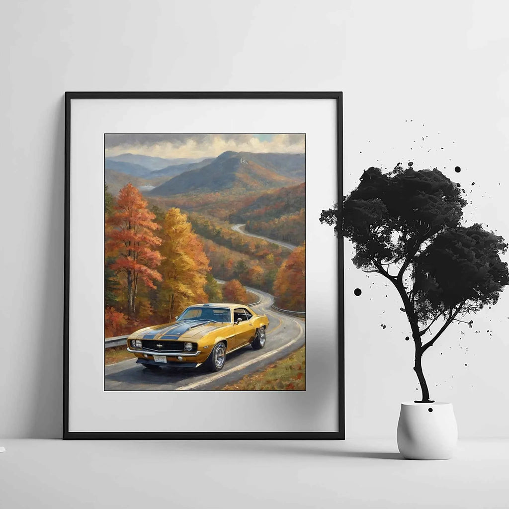 1969 Z28 Power Edition - Mountain Edition | Poster Canvas