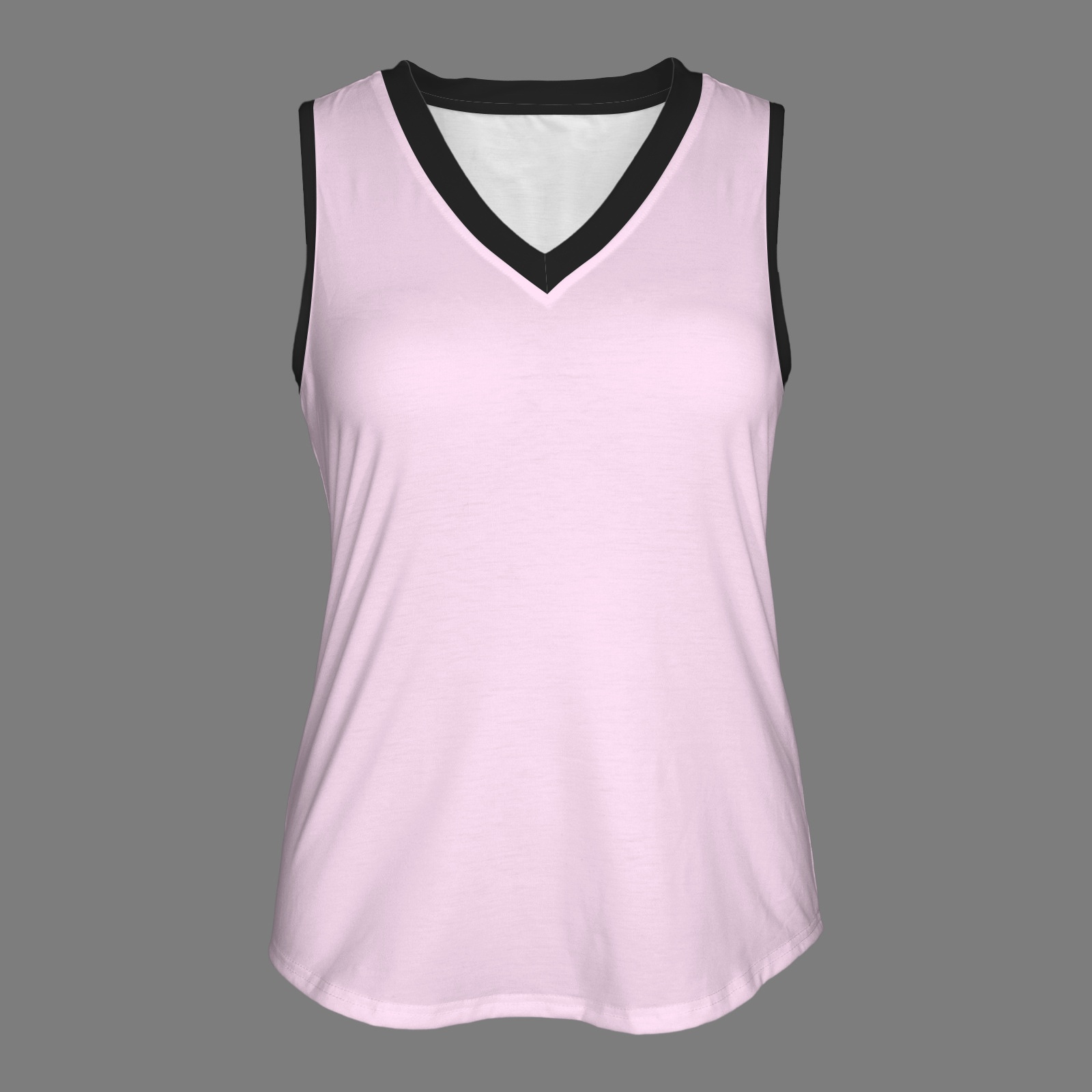 NEW!!! "THAT PART" branded (black rear) V-Neck Sleeveless Tank Top (Made to Order No Stock)