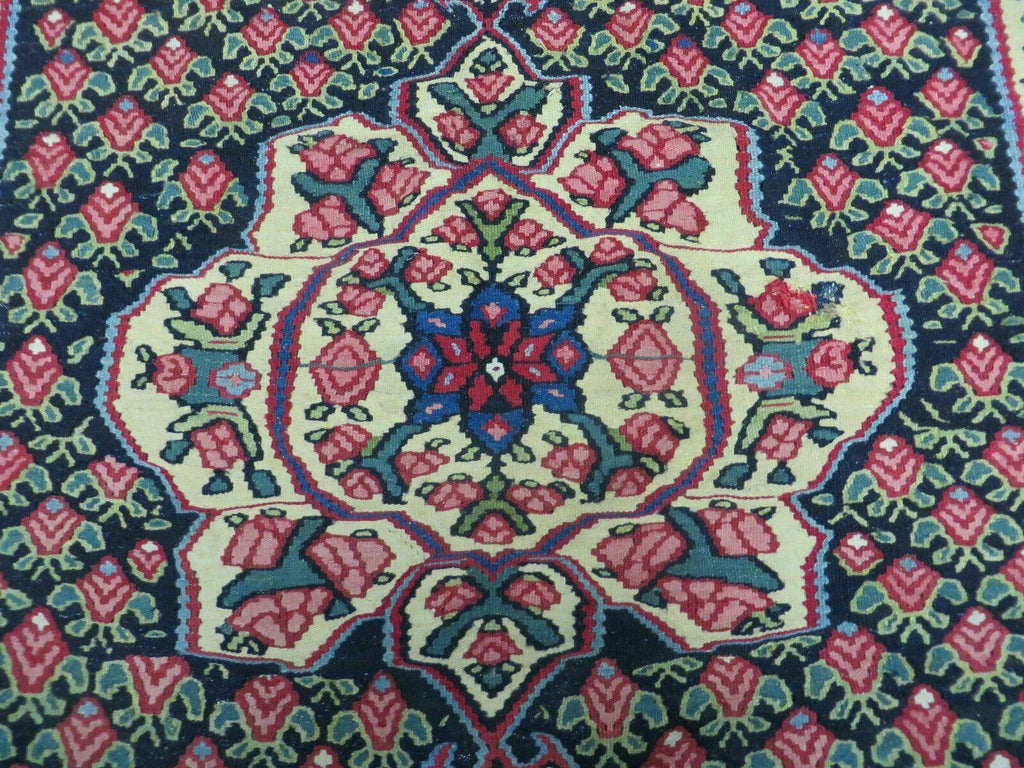 4' X 6' Vintage Handmade Turkish Flat weave Rug Tribal