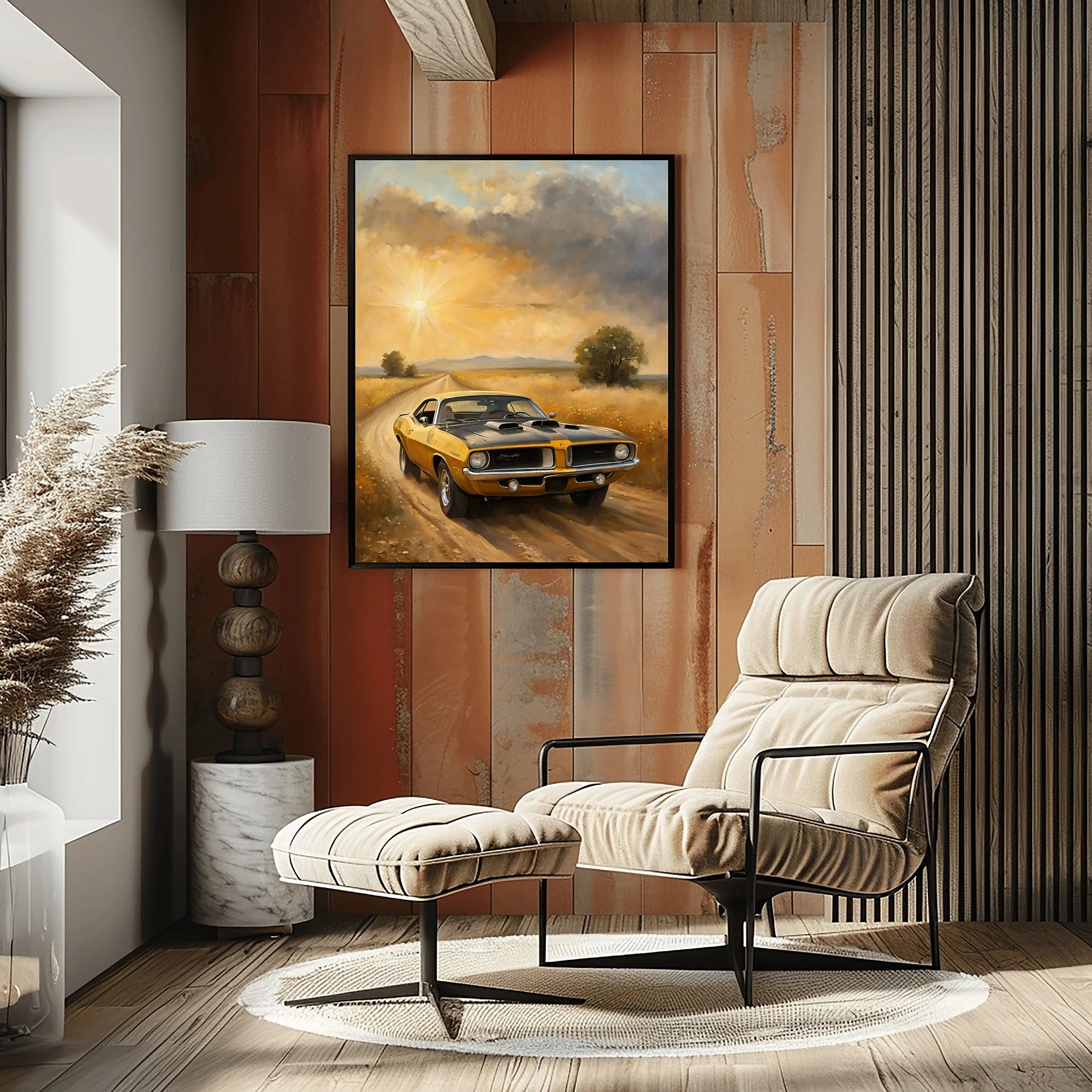 1970 Cuda High-Impact Era - Country Edition | Poster Canvas