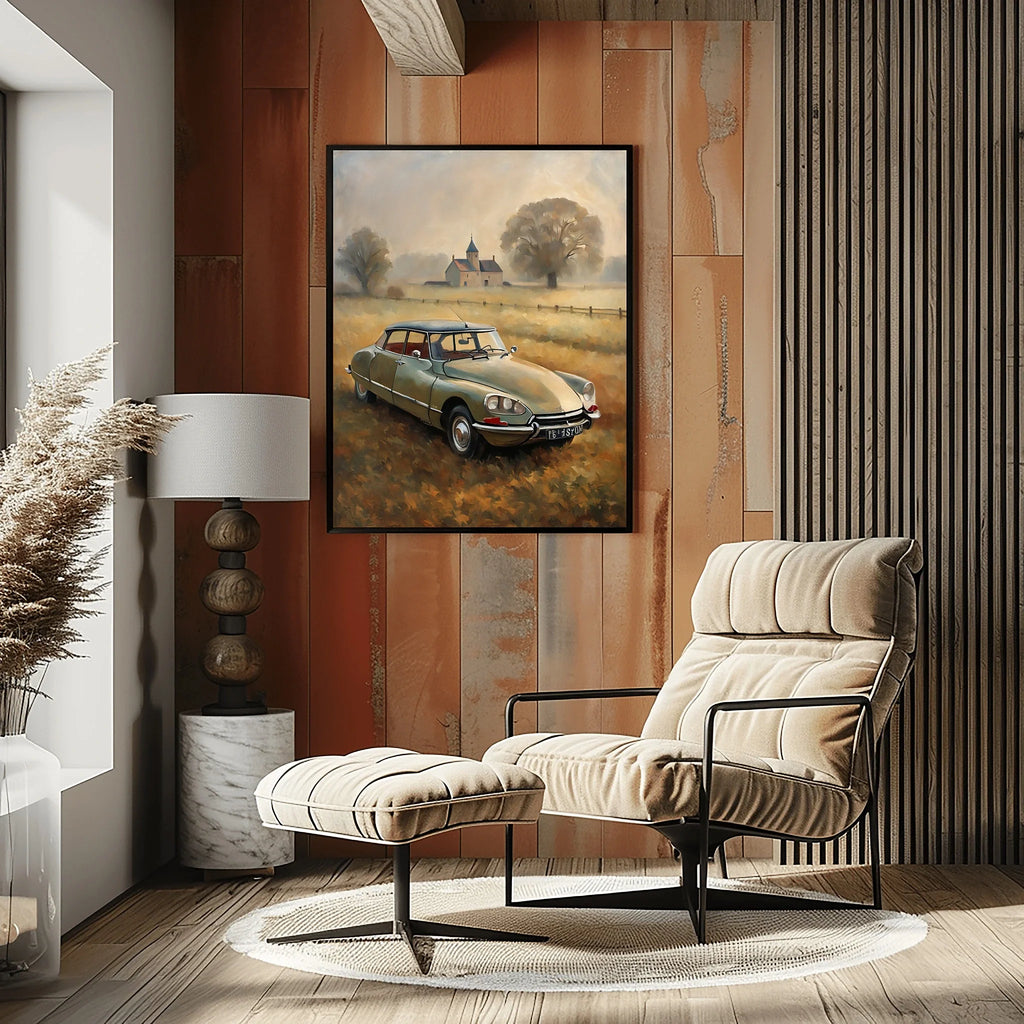 1970 French Hydropneumatic Art - Country Edition | Poster Canvas