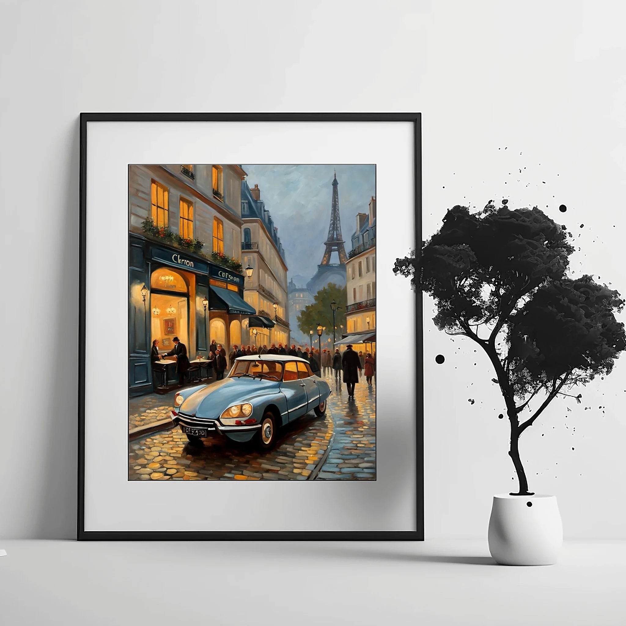 1970 French Hydropneumatic Art - Paris Edition | Poster & Canvas