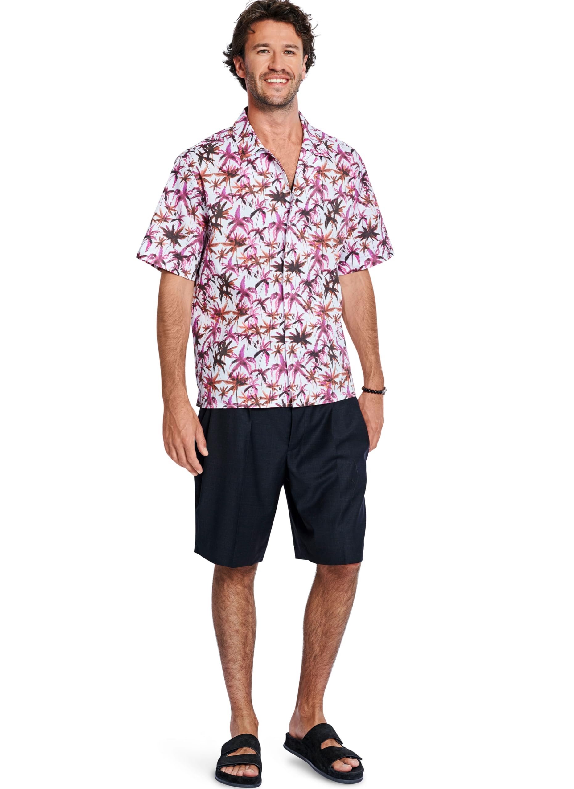 Burda Style Men's Casual Shirt Sewing Pattern B5842 Sizes 38-48