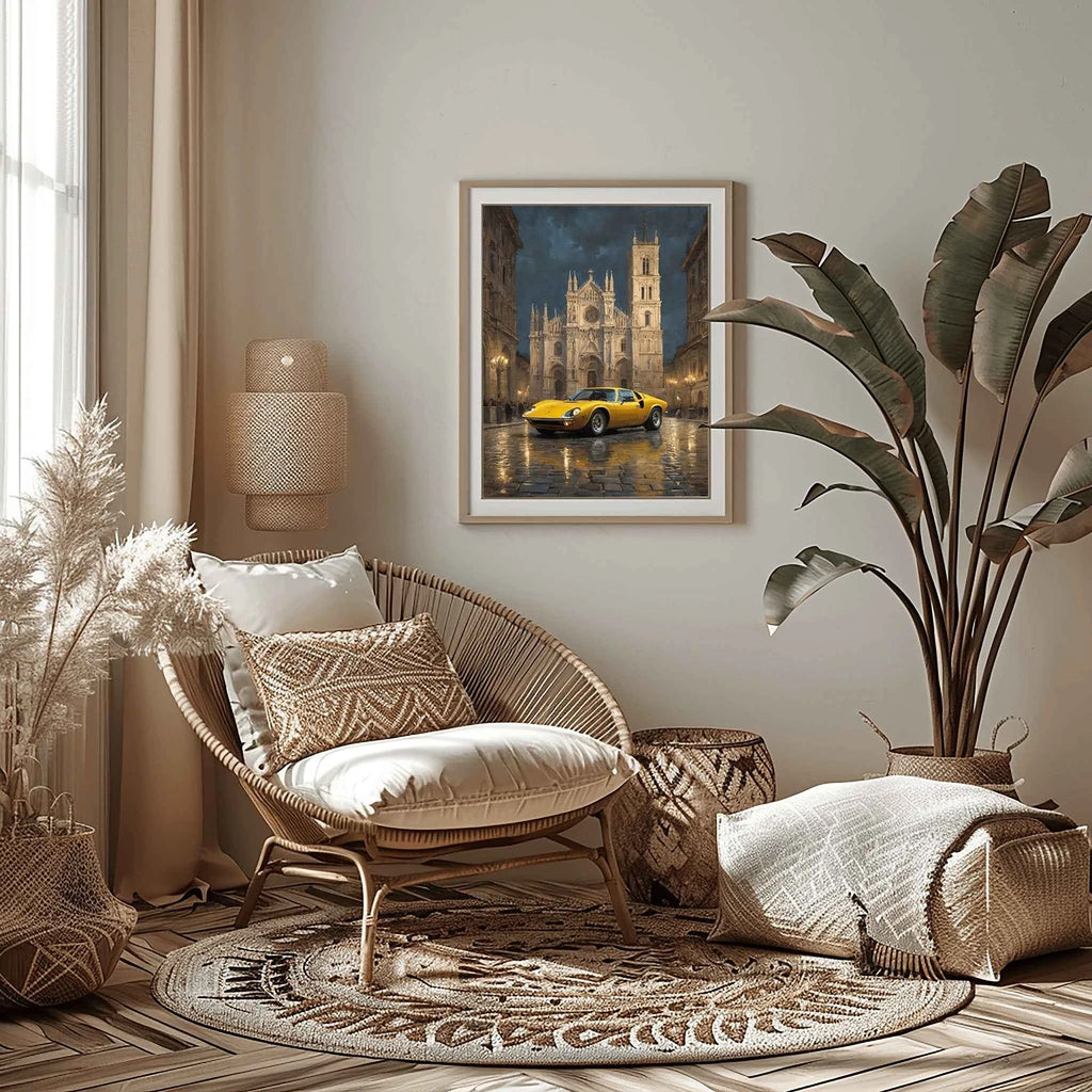 1971 Italian Wedge - Milano Edition | Poster Canvas
