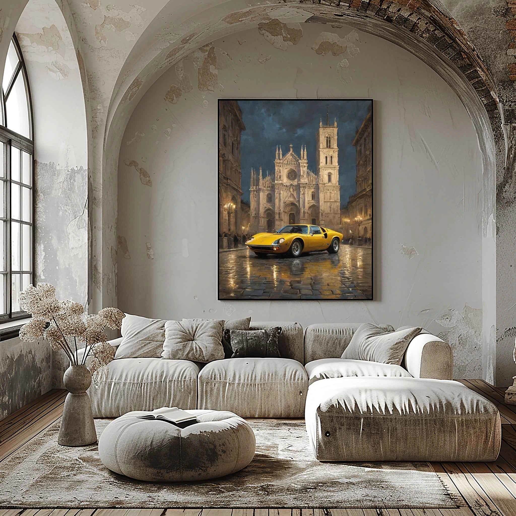 1971 Italian Wedge - Milano Edition | Poster Canvas