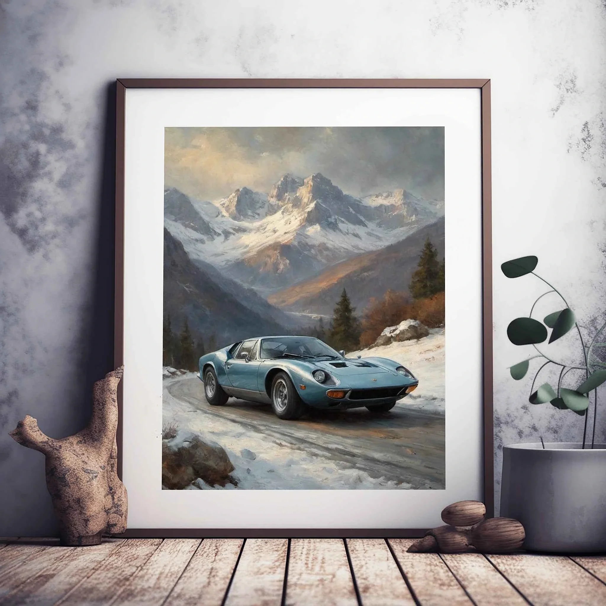 1971 Italian Wedge - Mountain Edition | Poster Canvas