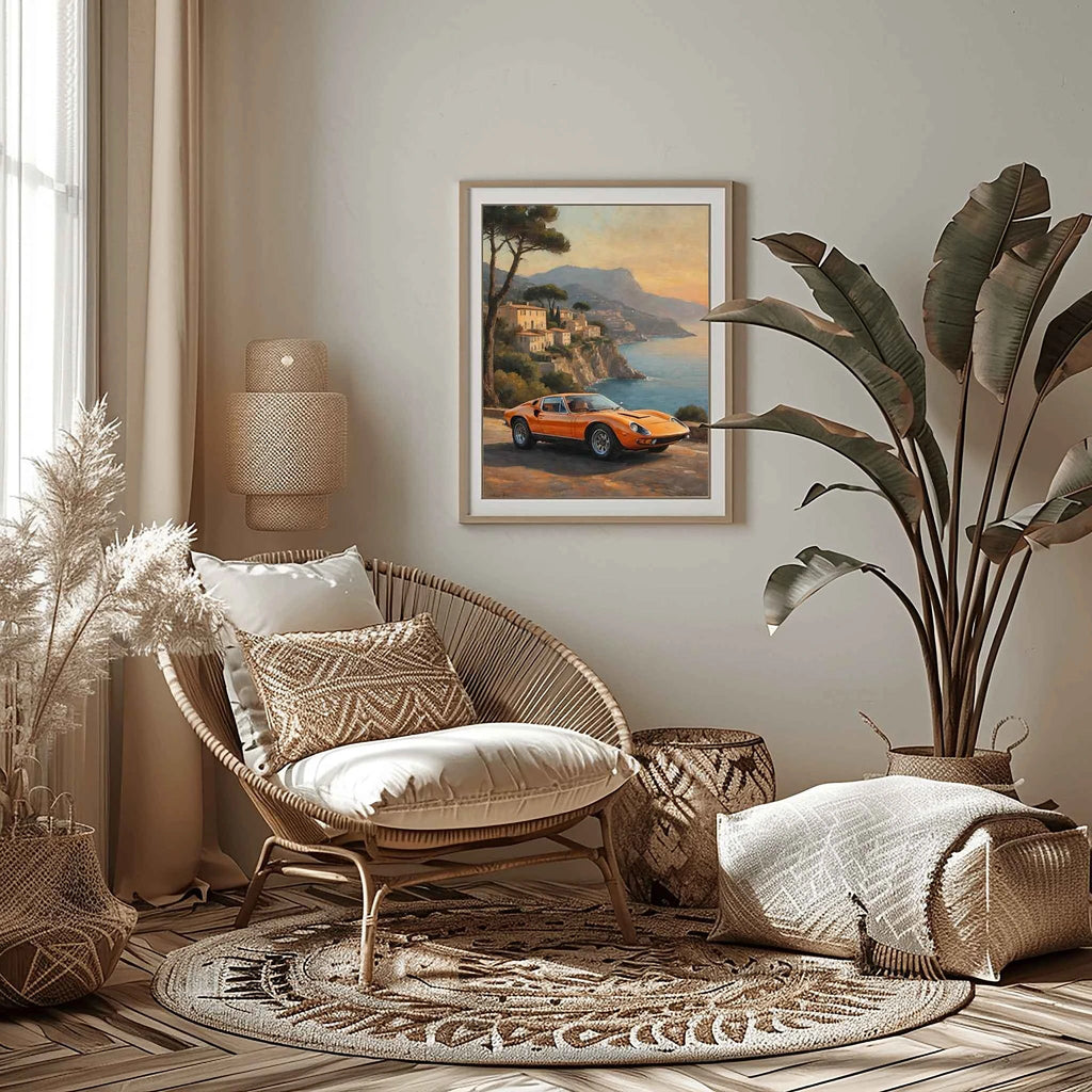 1971 Italian Wedge - Riviera Edition | Poster Canvas
