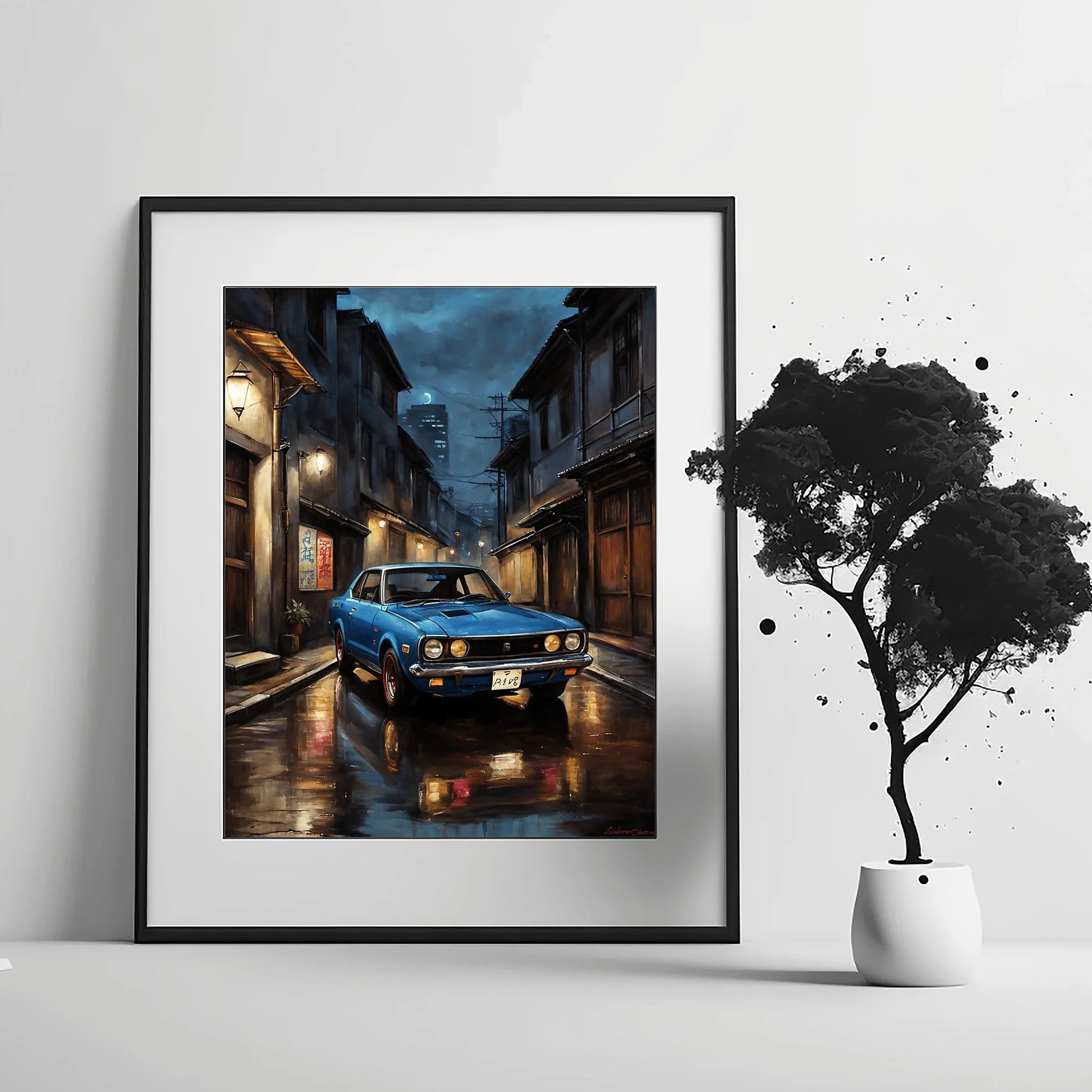 1971 Hakosuka GT-R Legend - Street Edition | Poster Canvas