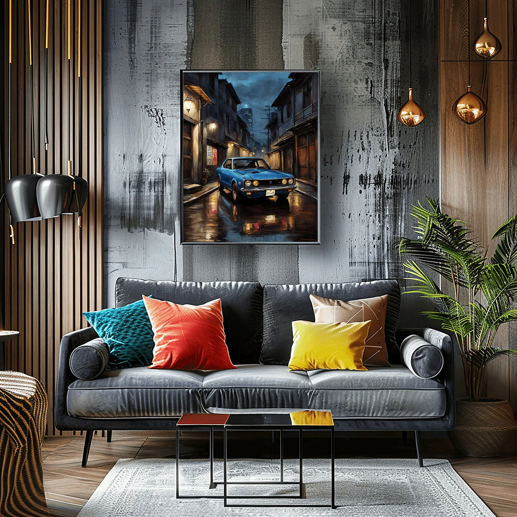1971 Hakosuka GT-R Legend - Street Edition | Poster Canvas