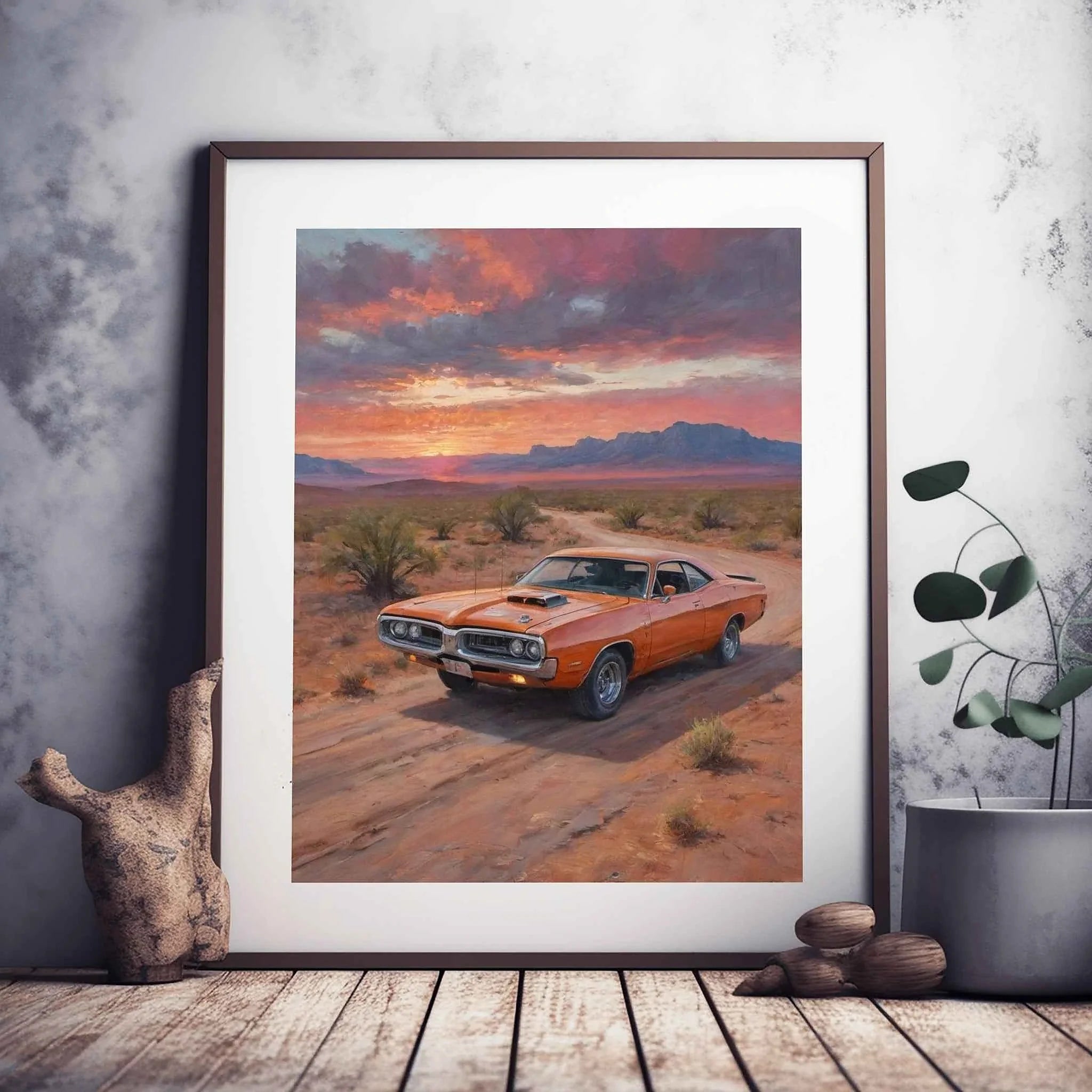1971 Super Bee Spirit - Desert Edition | Poster Canvas