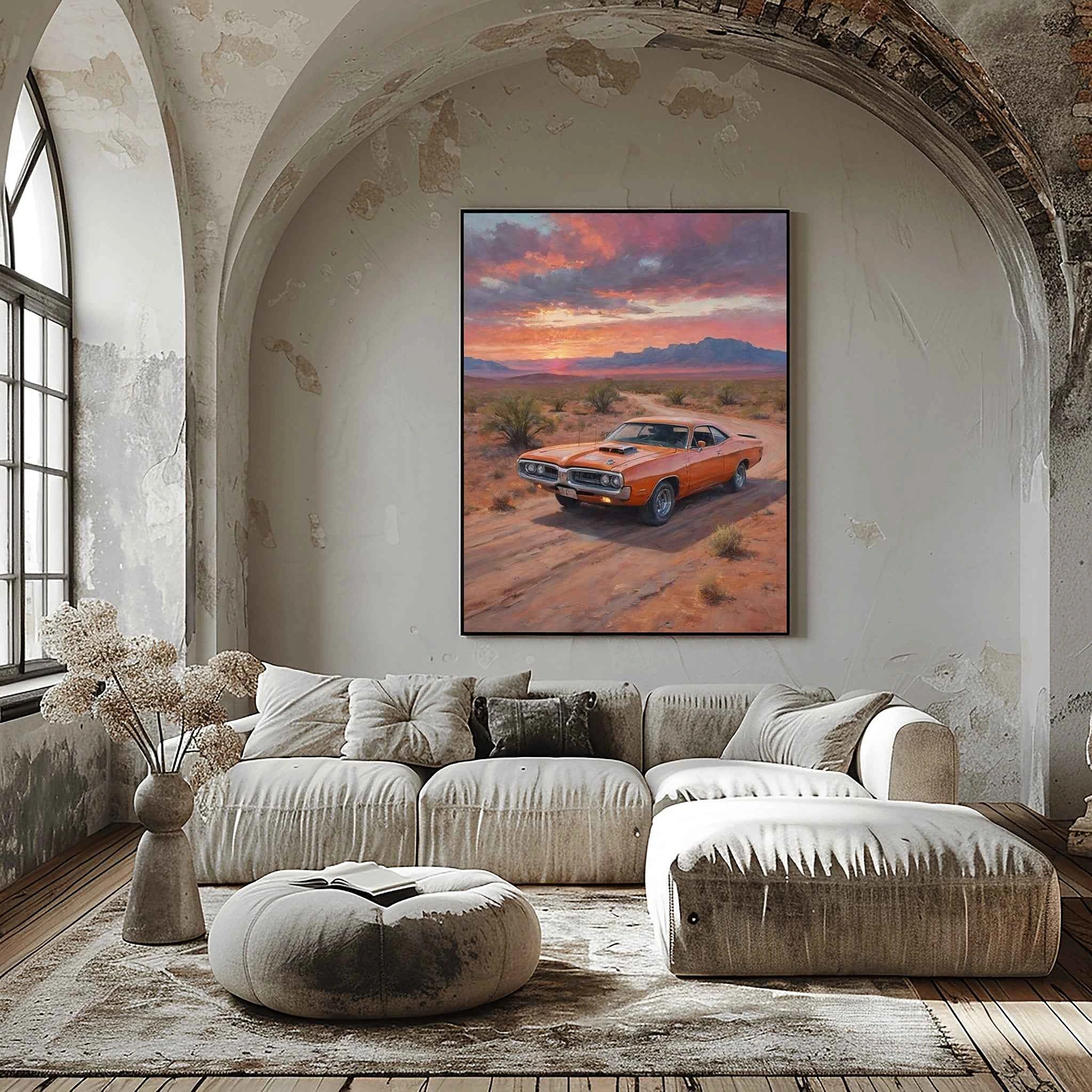 1971 Super Bee Spirit - Desert Edition | Poster Canvas