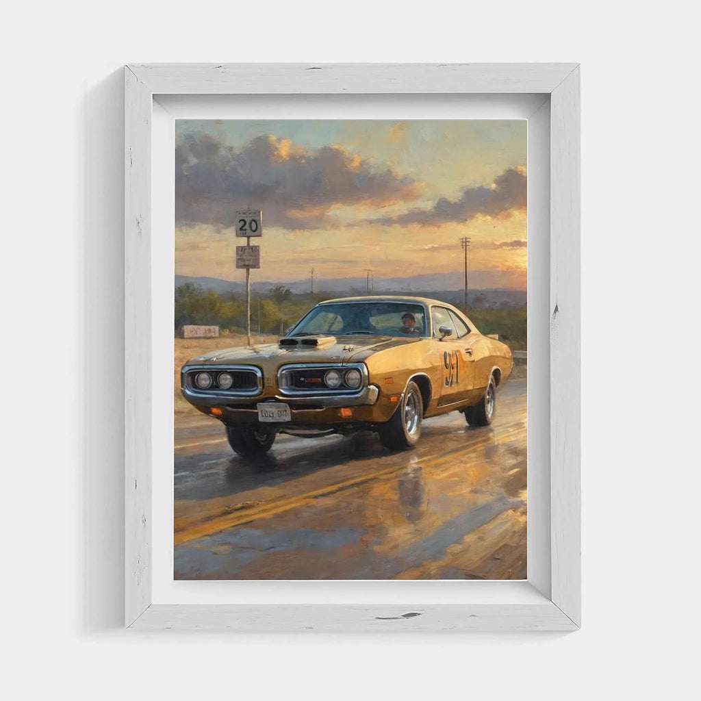 1971 Super Bee Spirit - Race Track Edition | Poster Canvas