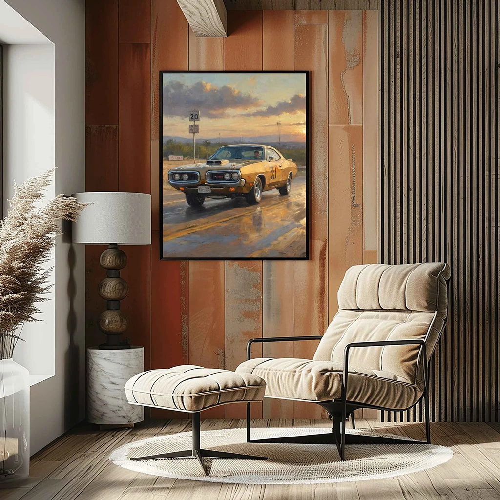 1971 Super Bee Spirit - Race Track Edition | Poster Canvas