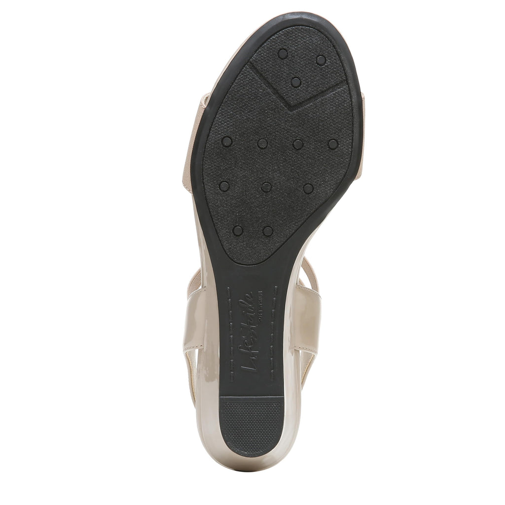 LifeStride Womens Yolo Sandal Tender Taupe Size 6 M
