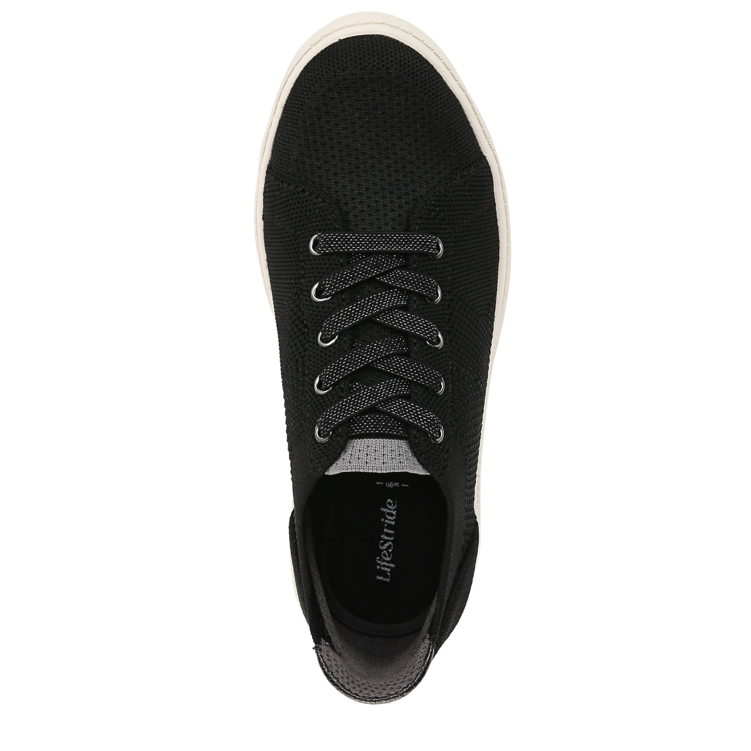 LifeStride Women's VIP Sneaker Black Size 6 W