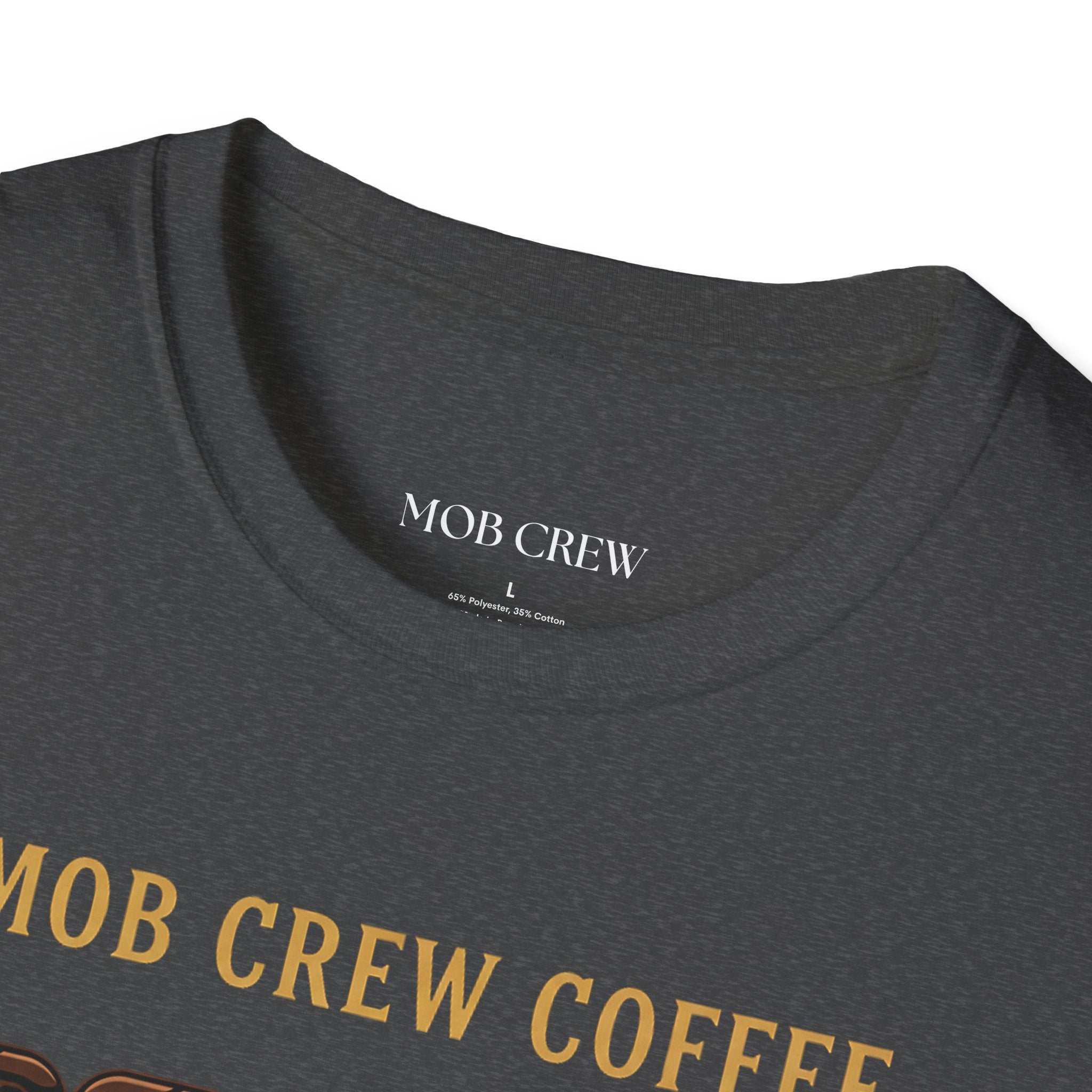 Mob Crew No Weak Coffee No Weak Links T-Shirt Vintage Chain Logo Tee
