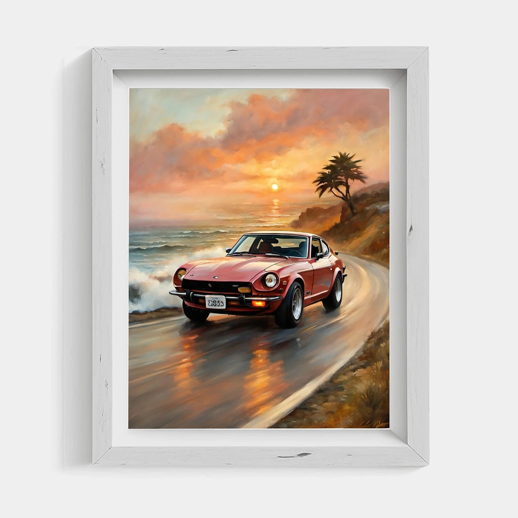 1972 Japanese Sports Icon - Coastal Edition | Poster Canvas