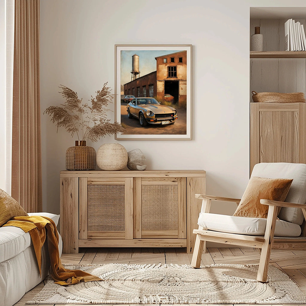 1972 Japanese Sports Icon - Garage Edition | Poster Canvas