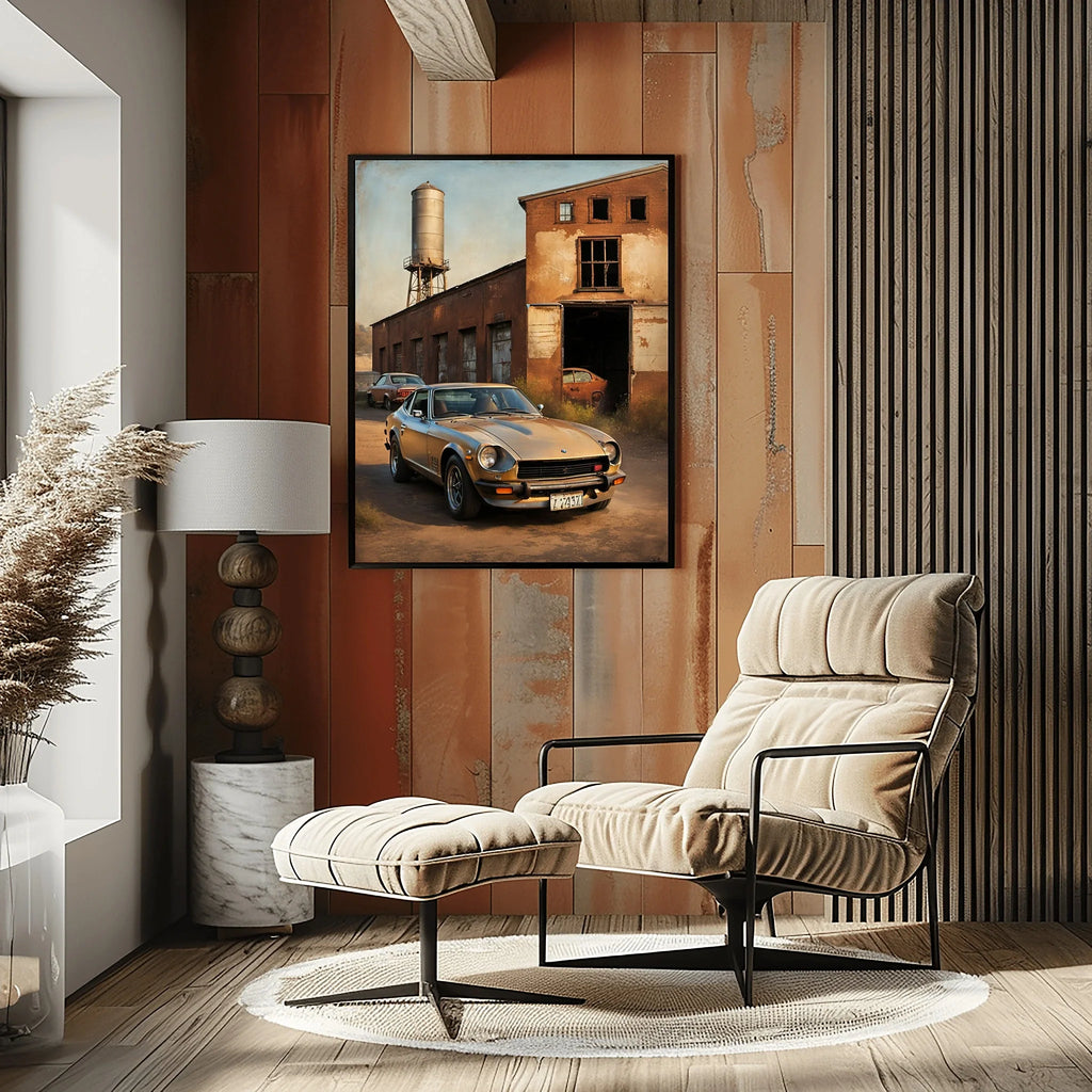 1972 Japanese Sports Icon - Garage Edition | Poster Canvas