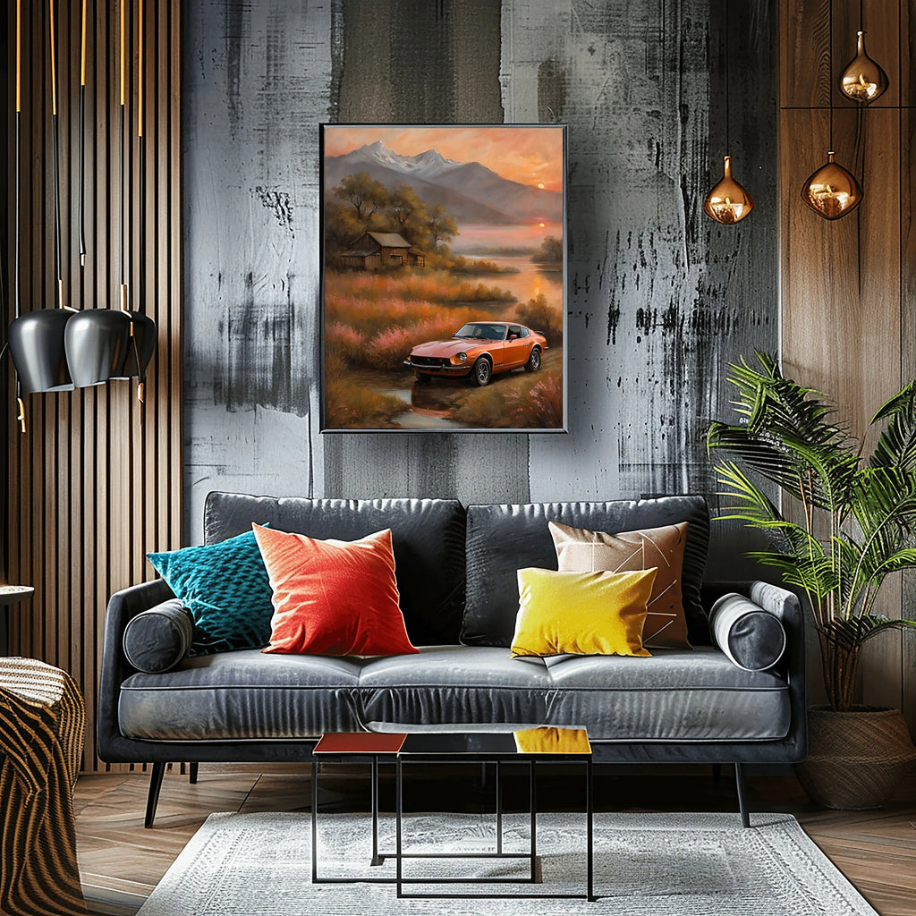 1972 Japanese Sports Icon - Lake Edition | Poster Canvas