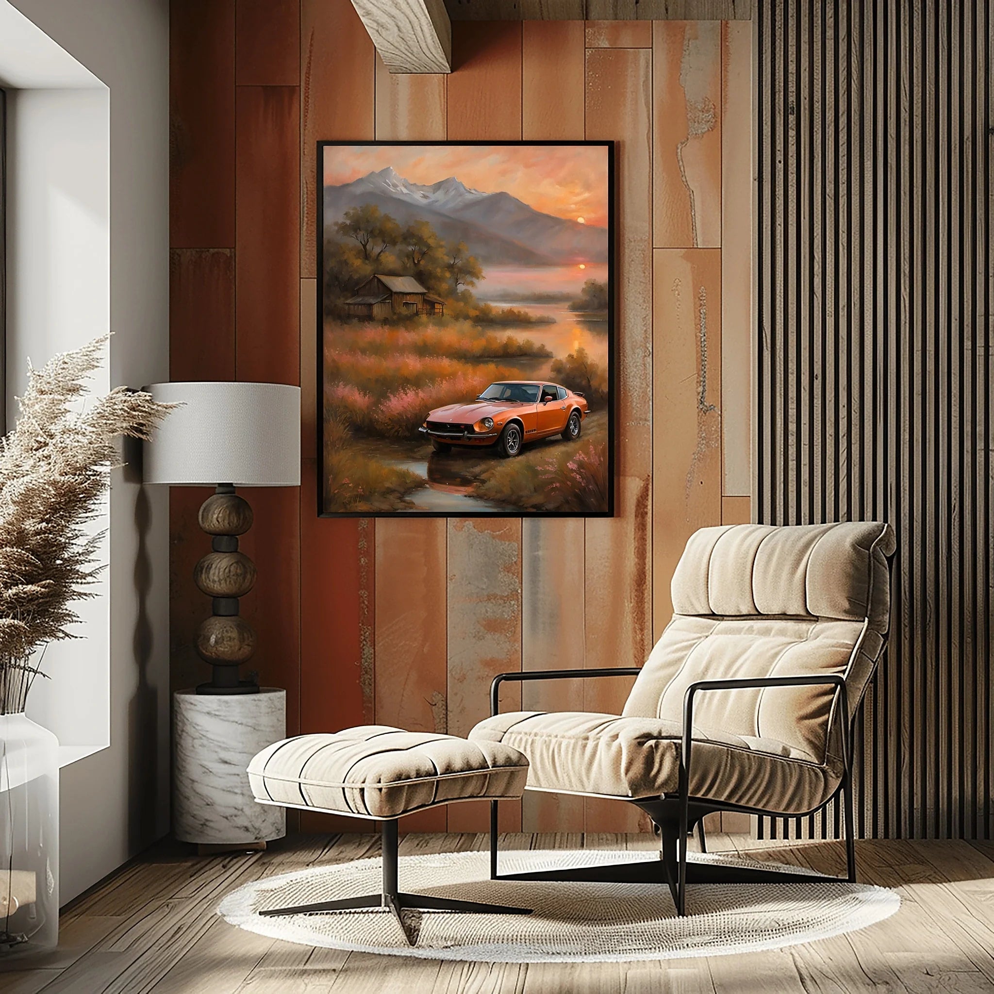 1972 Japanese Sports Icon - Lake Edition | Poster Canvas