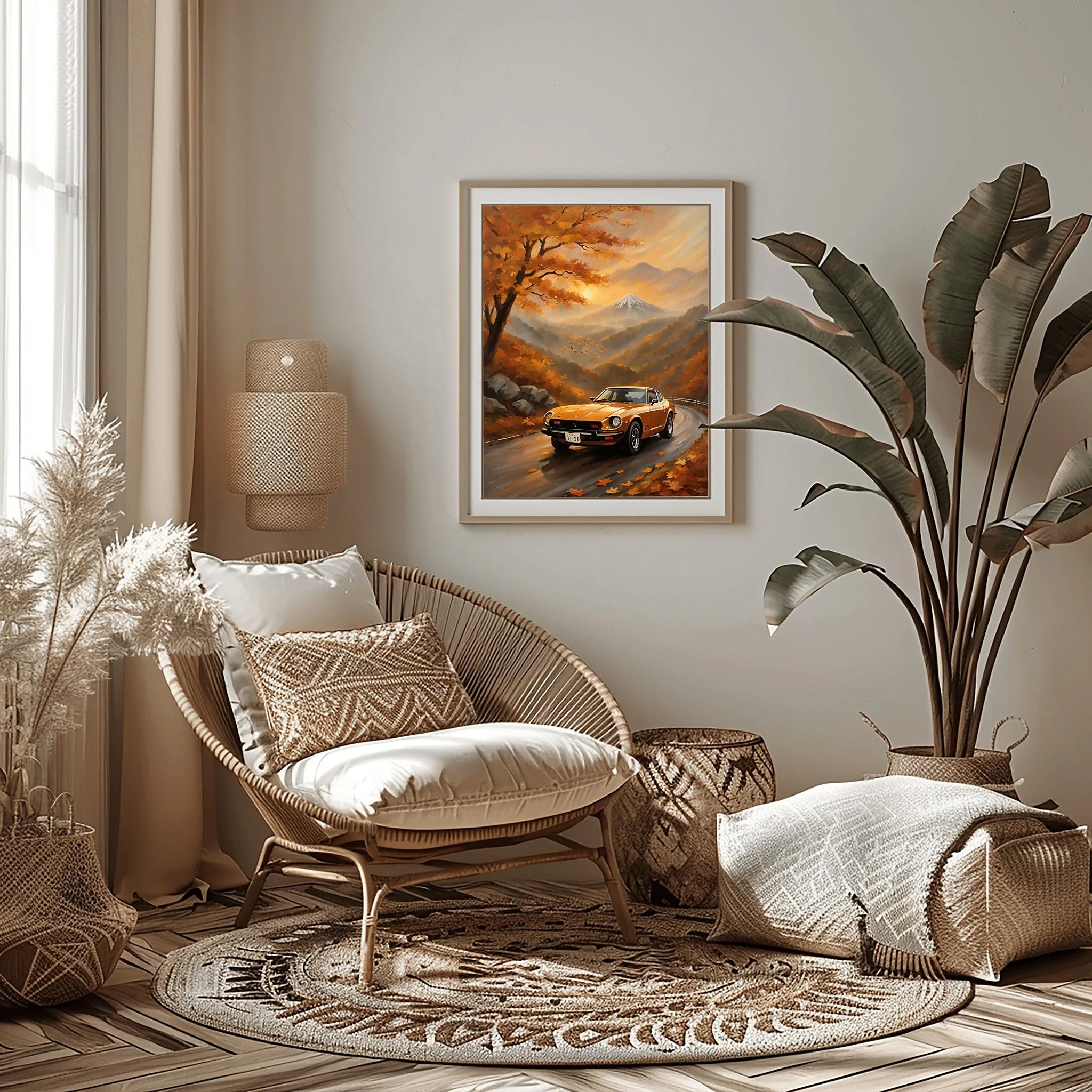 1972 Japanese Sports Icon - Mountain Edition | Poster Canvas