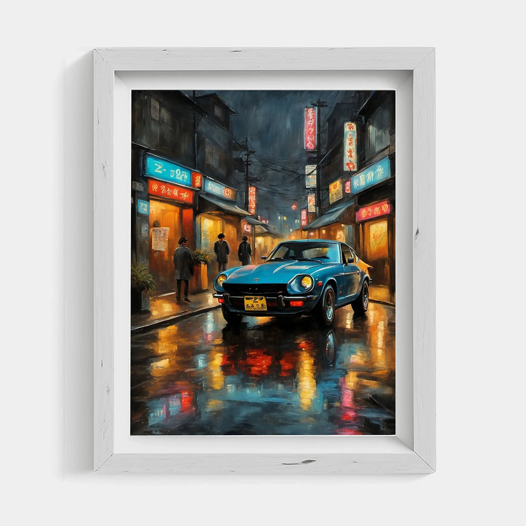 1972 Japanese Sports Icon - Night Edition | Poster Canvas