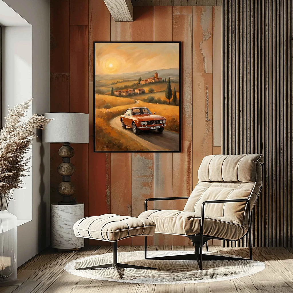 1972 Lancia Rally Warrior - Tuscany Edition | Poster Canvas