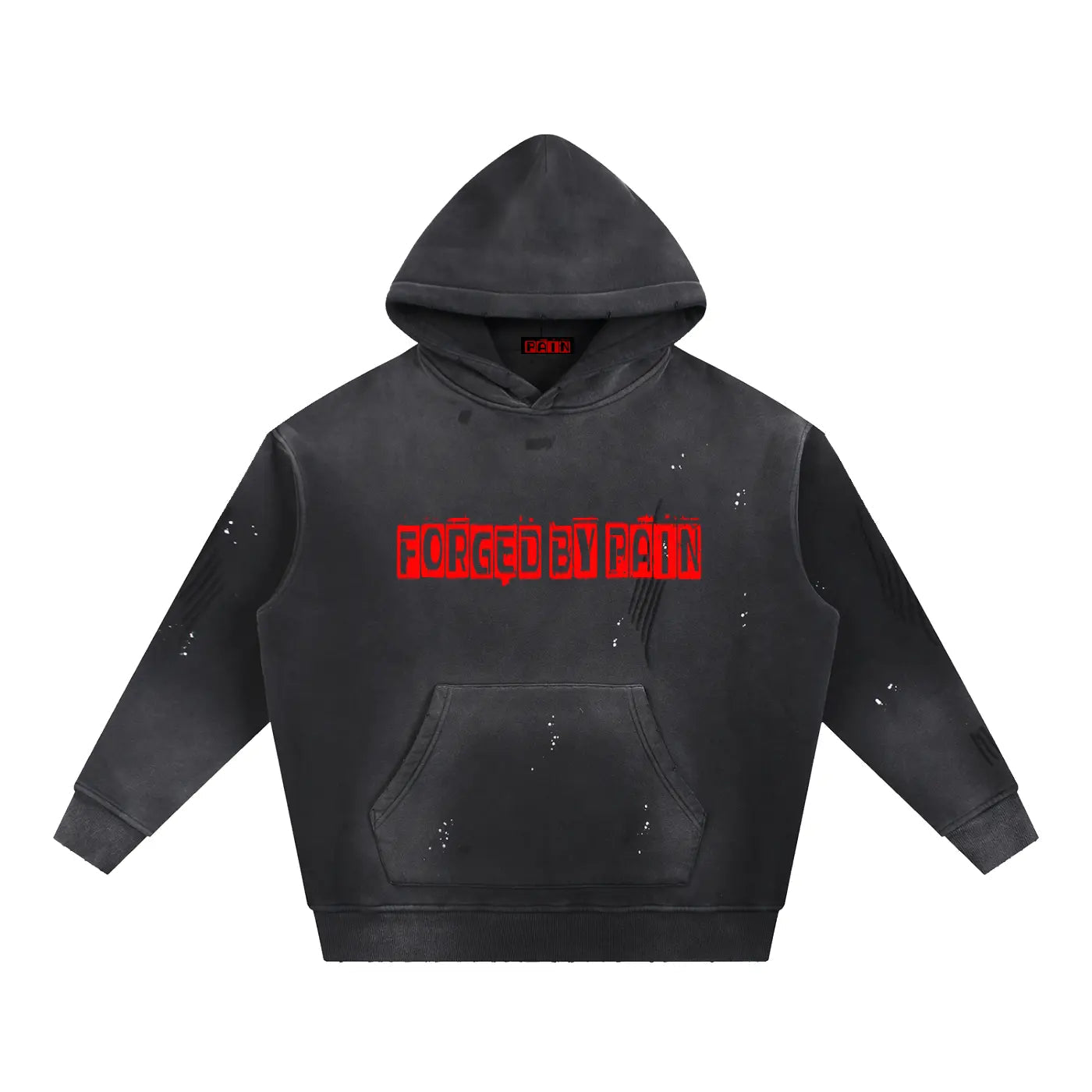 BFP Vintage Washed Forged by Pain Fleece Hoodie