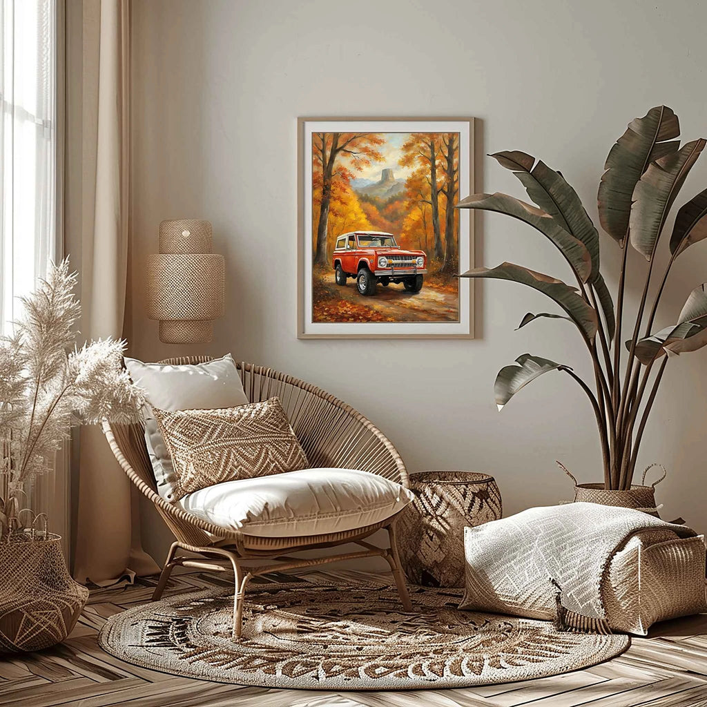 1973 FirstGen Bronco Spirit - Autumn Edition | Poster Canvas