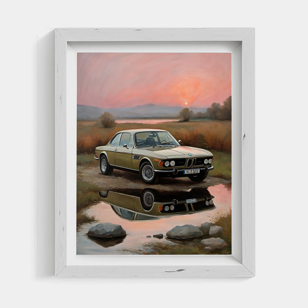 1973 Batmobile CSL Racer - Lake Edition | Poster Canvas
