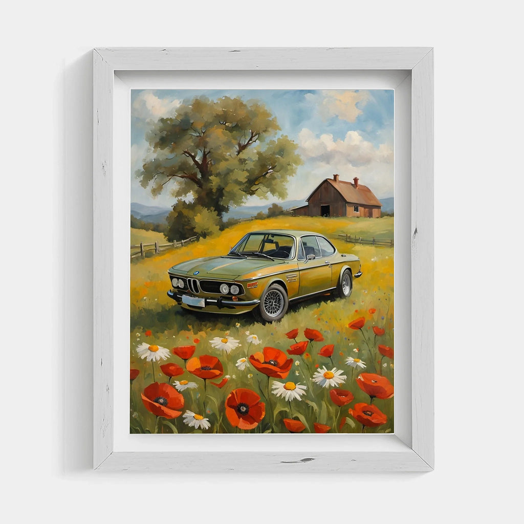 1973 Batmobile CSL Racer - Spring Edition | Poster Canvas