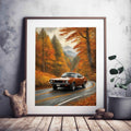1974 Japanese GT Pioneer - Autumn Edition | Poster Canvas