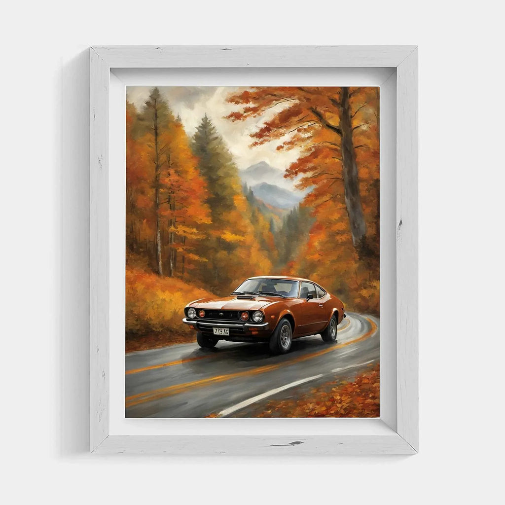 1974 Japanese GT Pioneer - Autumn Edition | Poster Canvas