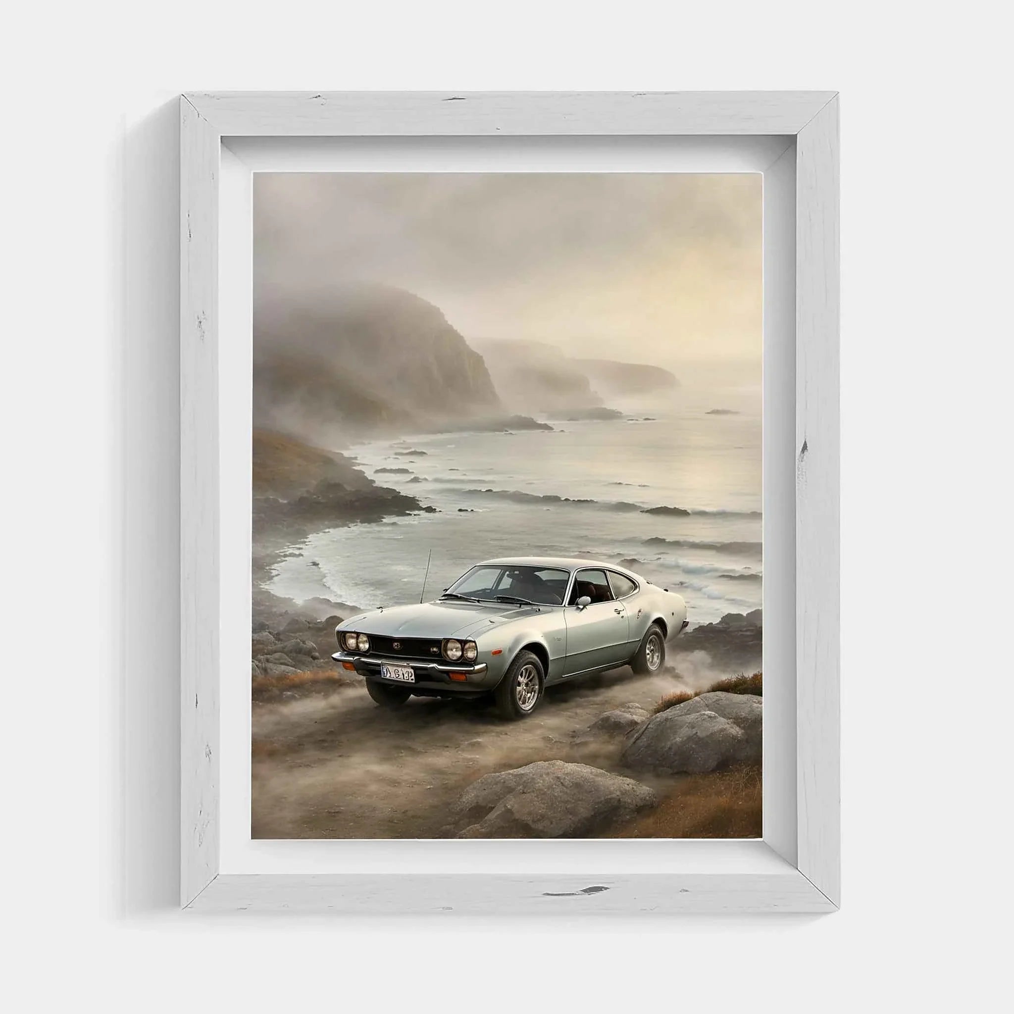 1974 Japanese GT Pioneer - Coastal Edition | Poster Canvas