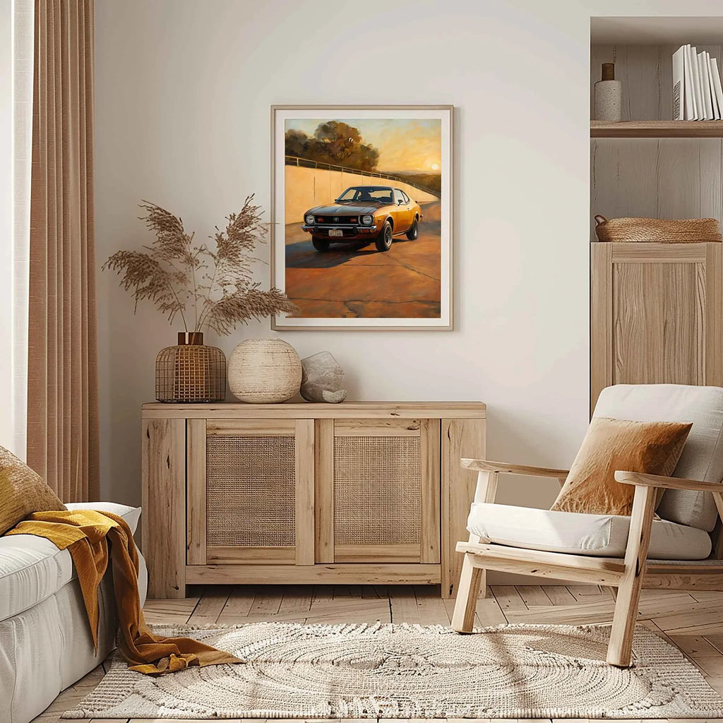 1974 Japanese GT Pioneer - Racetrack Edition | Poster Canvas