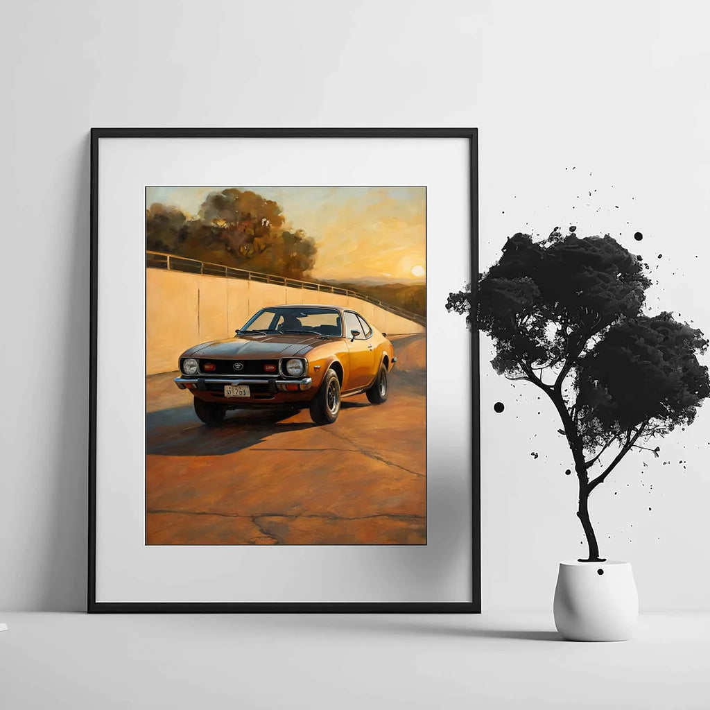1974 Japanese GT Pioneer - Racetrack Edition | Poster Canvas