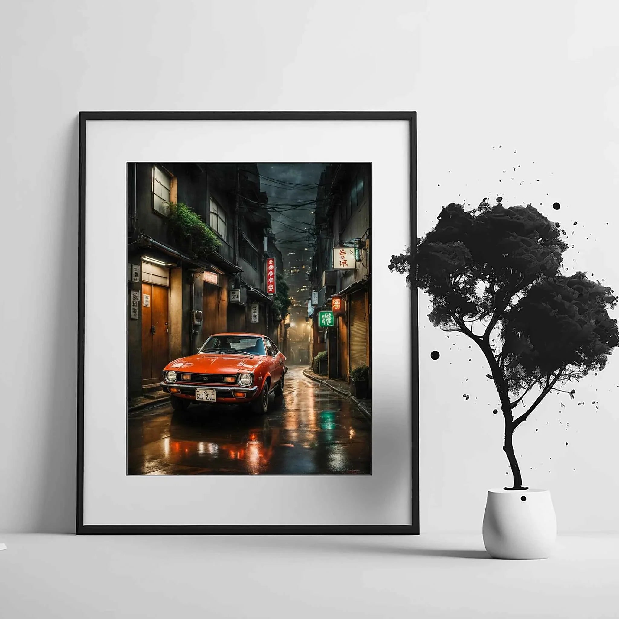 1974 Japanese GT Pioneer - Tokio Edition | Poster Canvas