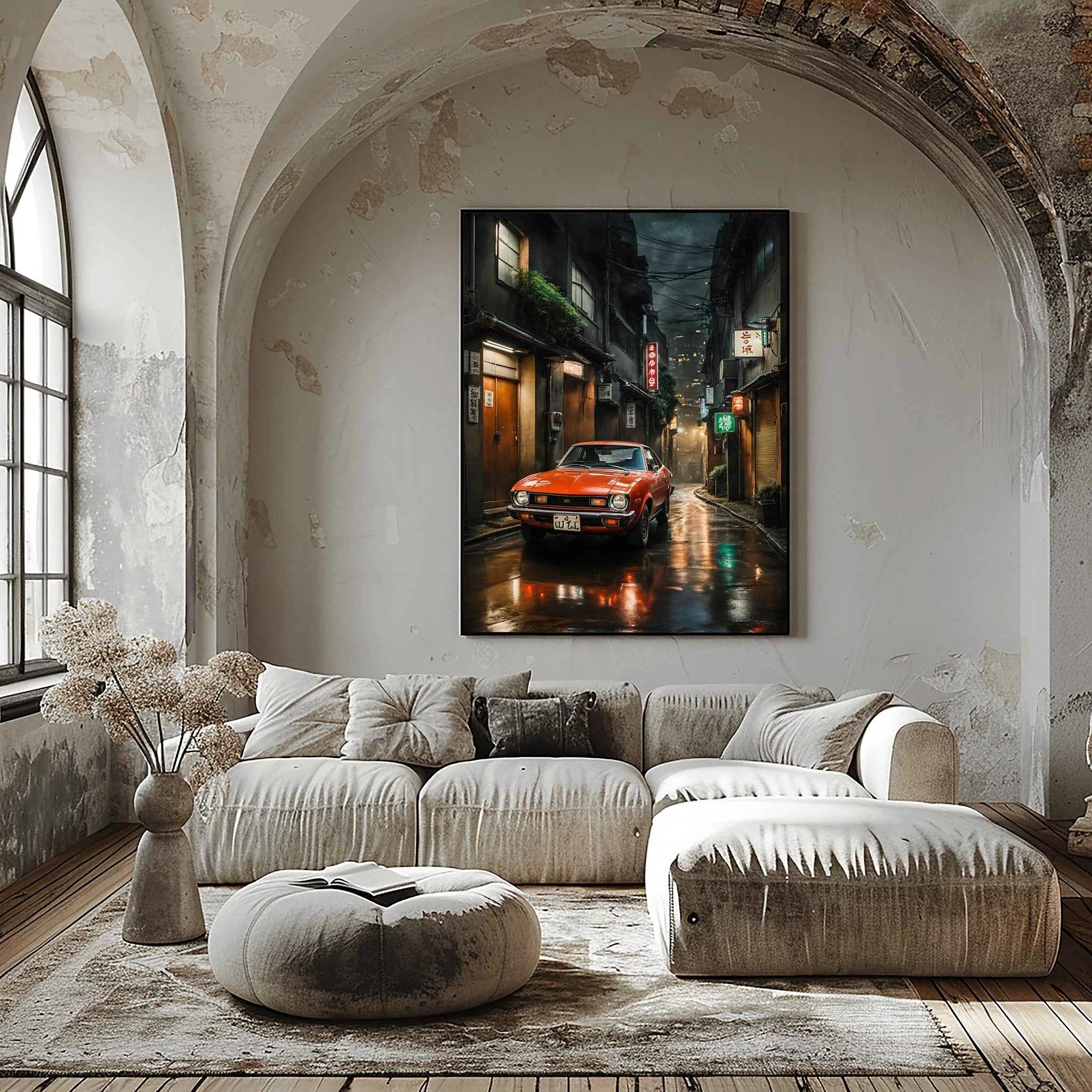 1974 Japanese GT Pioneer - Tokio Edition | Poster Canvas