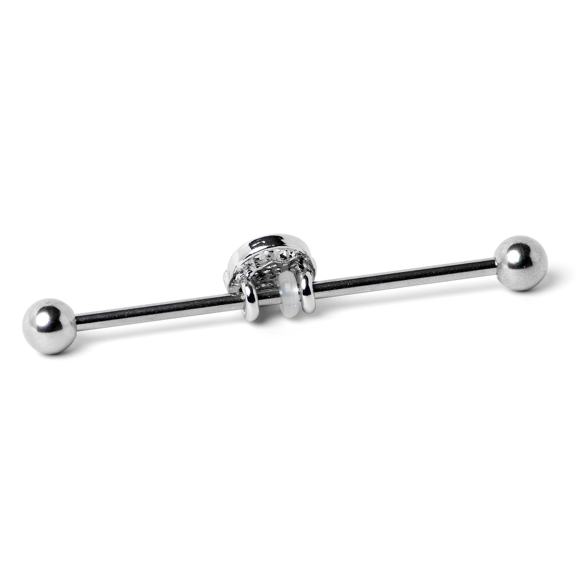 14G Celebration Easter Basket Industrial Barbell 38mm