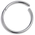 18G 7/16 ASTM F-136 Titainum Percision Hinged Segment Hoop