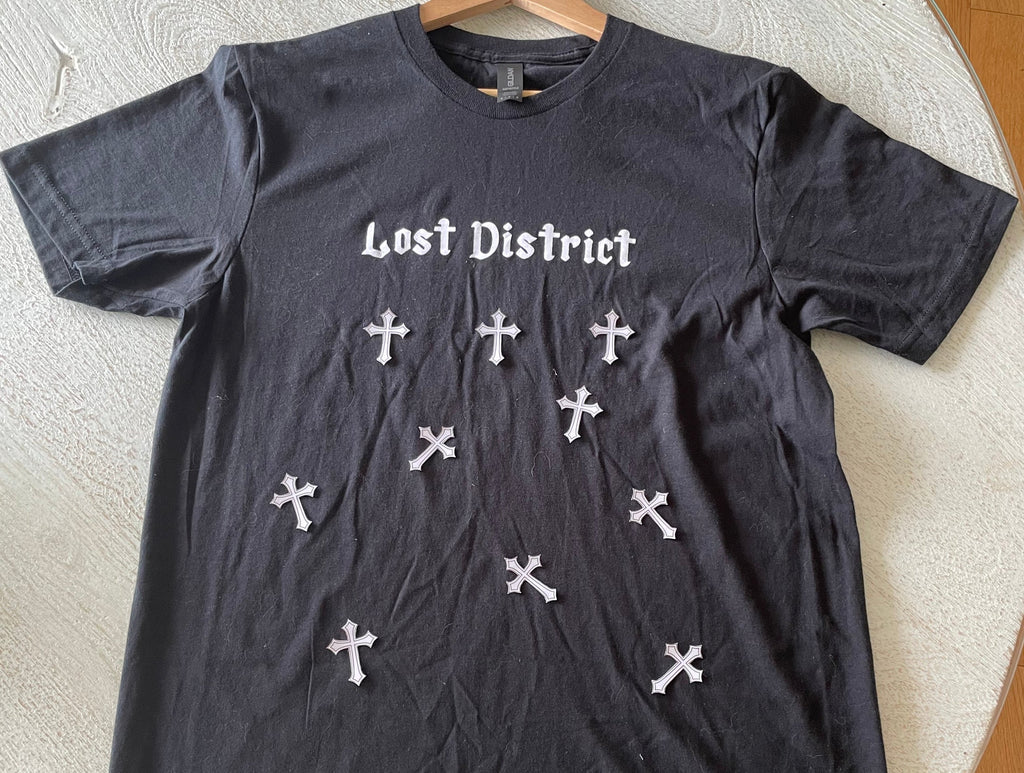 Lost District Cross Sticker Pack (3)