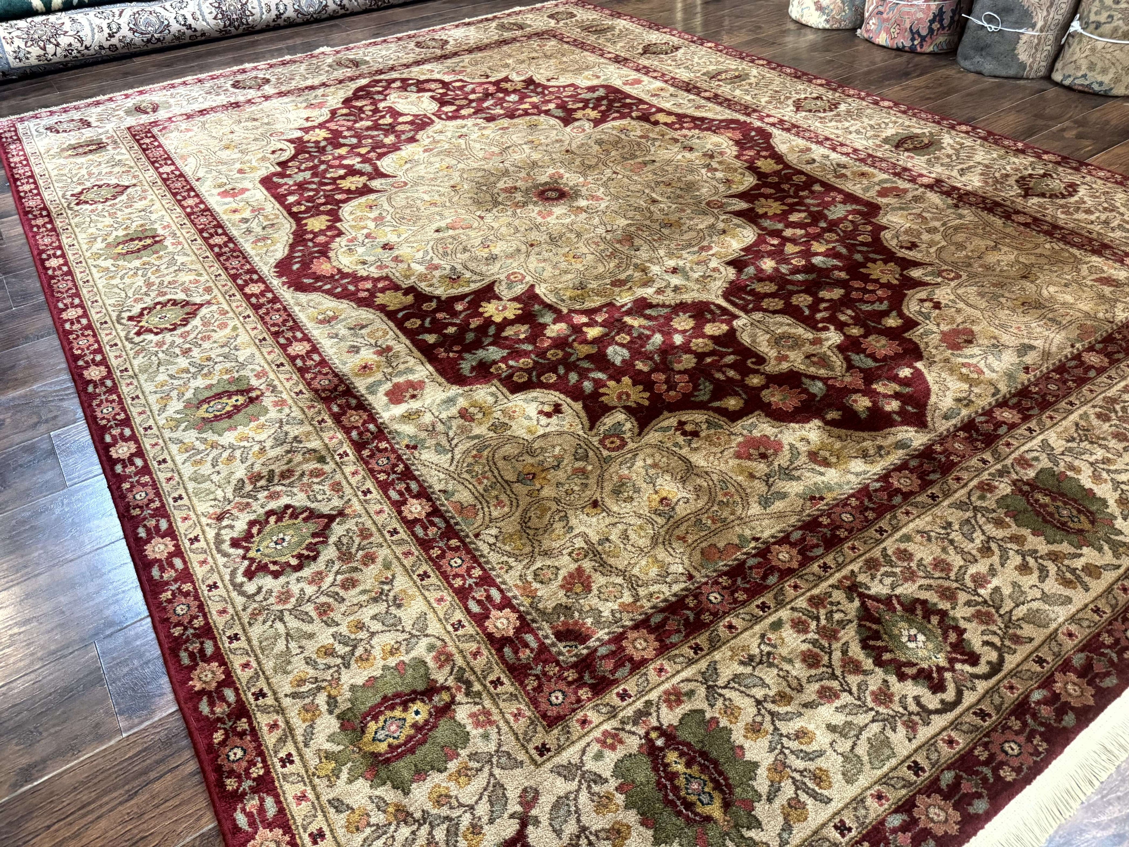Karastan Rug 8.8 x 12, Antique Legends Royal Tabriz, Wool Pile, Vintage, Rare